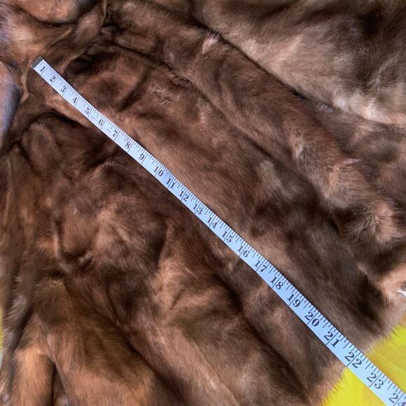 Genuine MINK Cropped Jacket (Sz L) - Picture 9 of 10